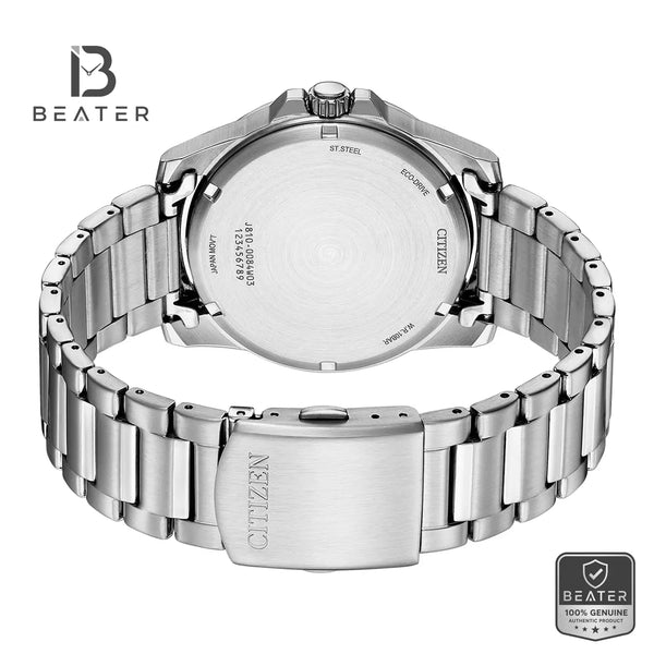 Citizen AW1816-89X Men's Stainless Steel Bracelet & Clasp Detail - Beater