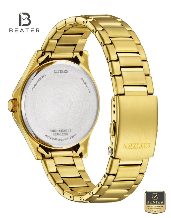 CITIZEN BF2028-83P Champagne Dial Case & Bezel Profile - Beater