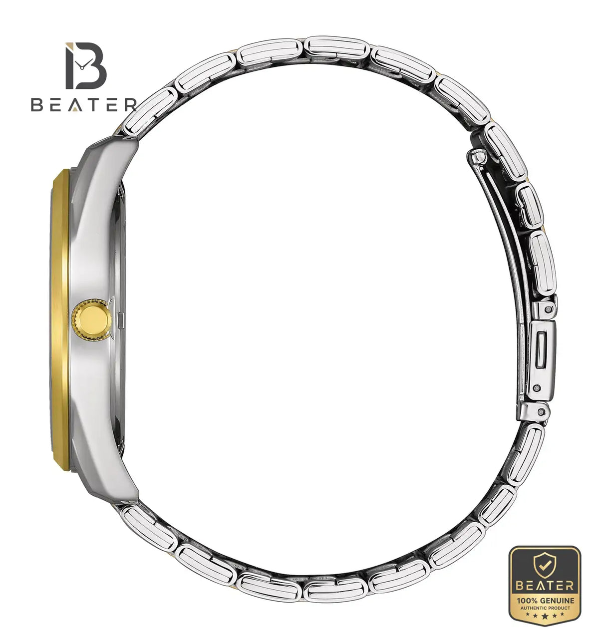 CITIZEN BI1036-57A Two-Tone Stainless Steel Bracelet & Clasp Detail - Beater