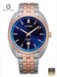 CITIZEN BI5096-53L Men's Blue Dial Stainless Steel Bracelet Watch Front View - Beater