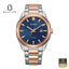 CITIZEN BM7606-84L Men's Dark Blue Dial Stainless Steel Bracelet Watch Front Dial View - Beater