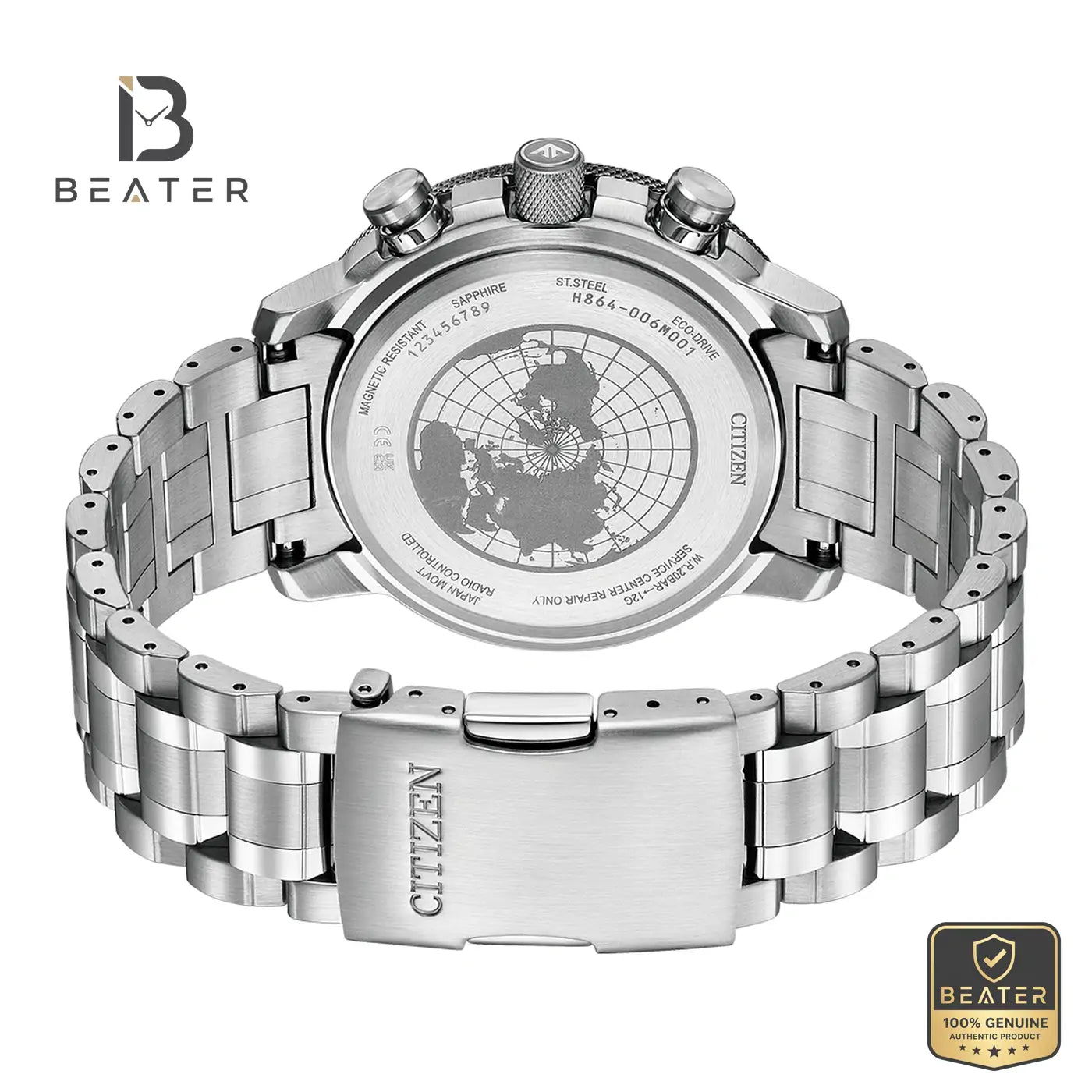 CITIZEN BY3006-53 Men's Stainless Steel Bracelet Watch Secondary image
