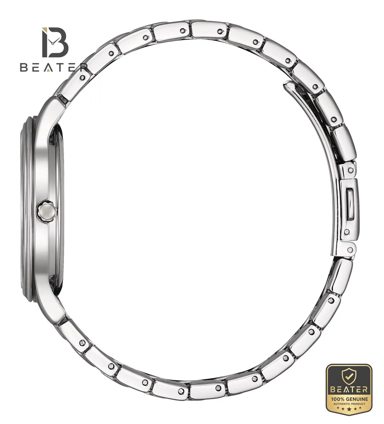 Citizen EM0411-71X Women's Eco-Drive Stainless Steel Bracelet Watch Secondary image