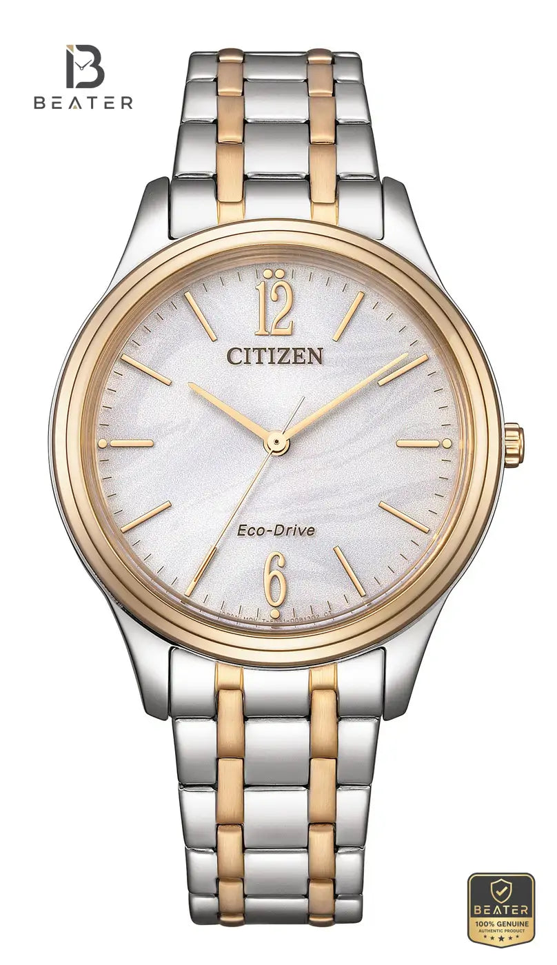 Citizen EM0416-78A Women's Watch Front Dial View - Beater