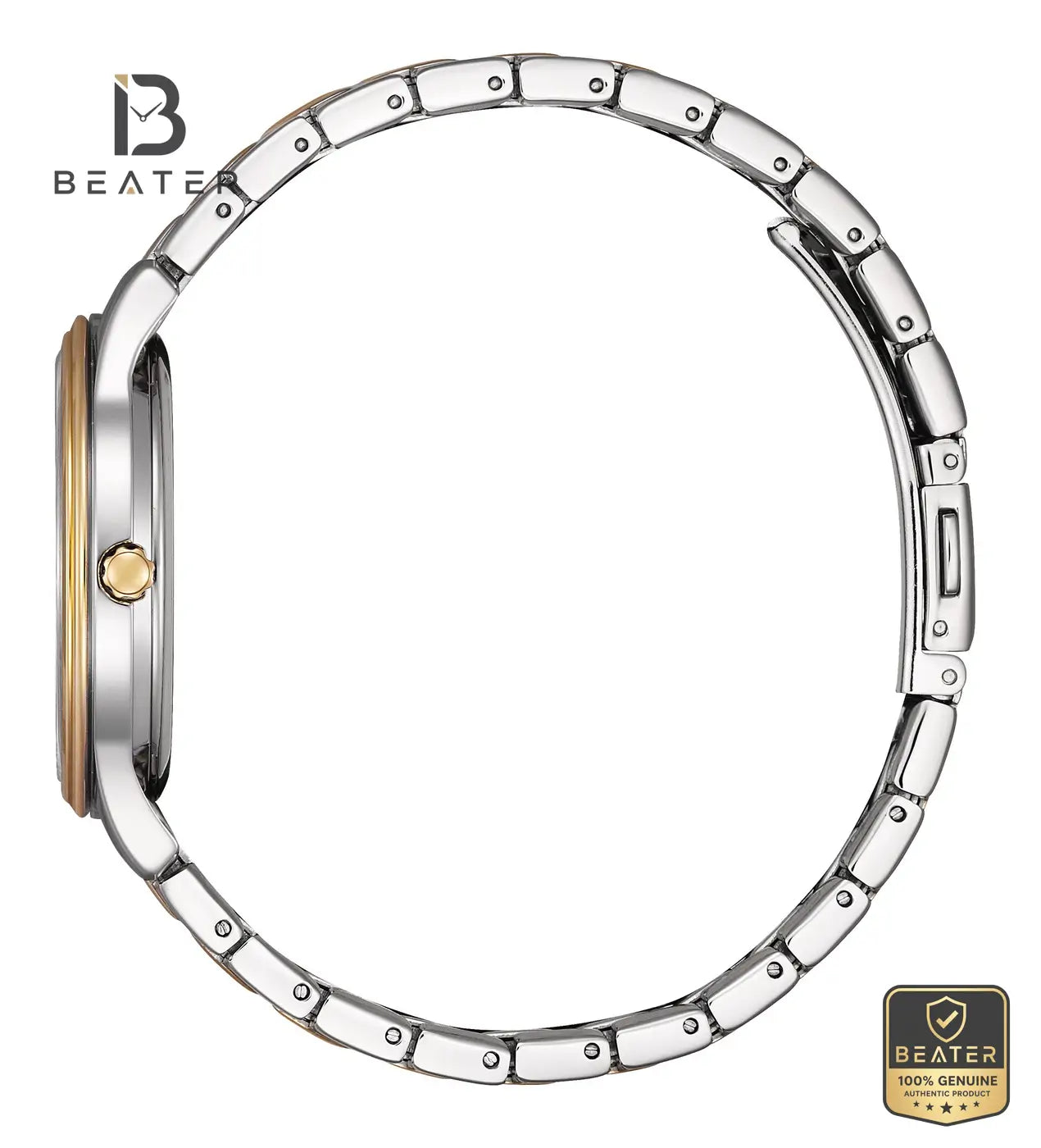 Citizen Eco-Drive EM0416-78A Women's Two-Tone Rose Gold Bracelet Watch Secondary image