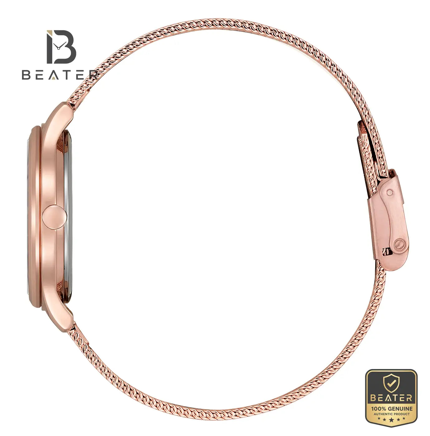 Citizen EM0508-80X Women's Eco-Drive Pink Gold Plated Bracelet Watch Secondary image