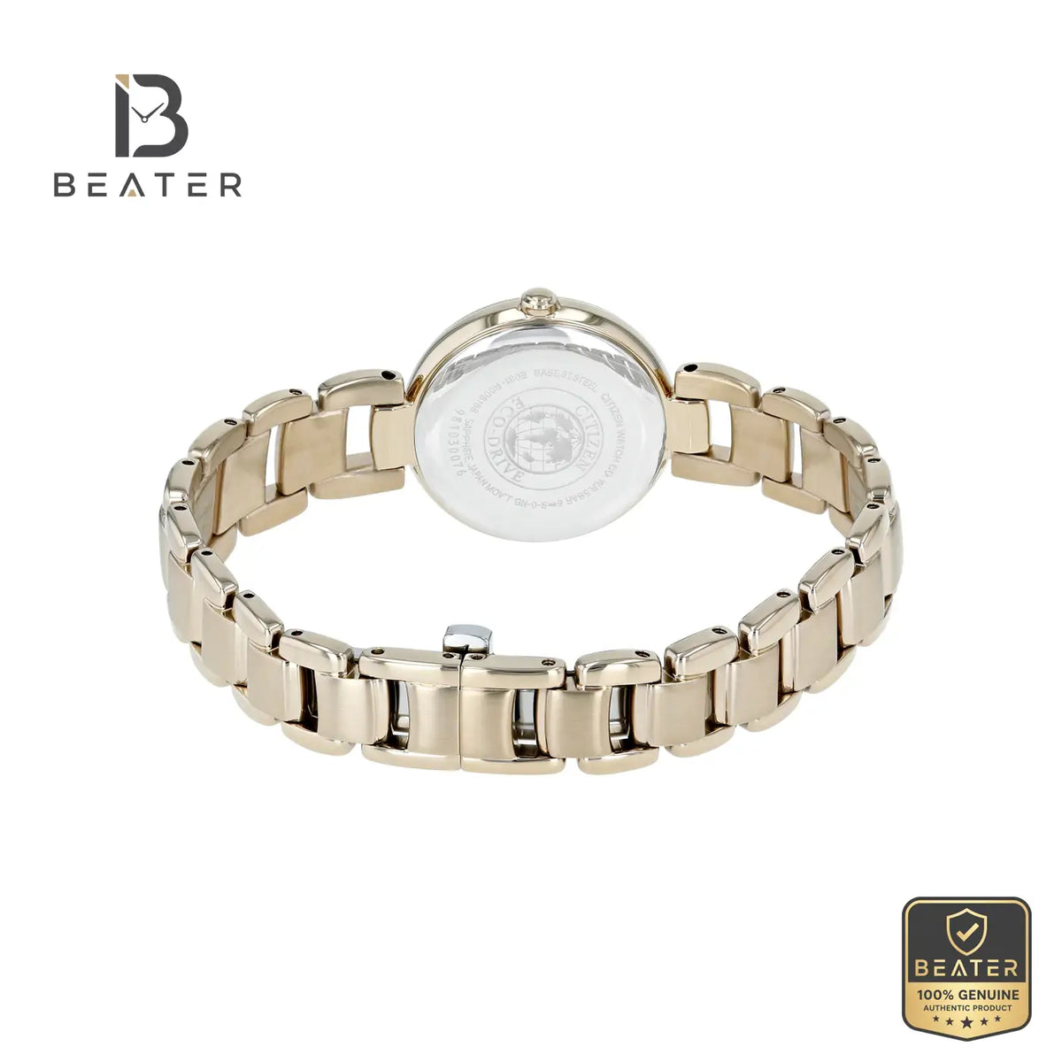 CITIZEN EM0533-82Y Rose Gold Plated Case & Bezel Profile - Beater
