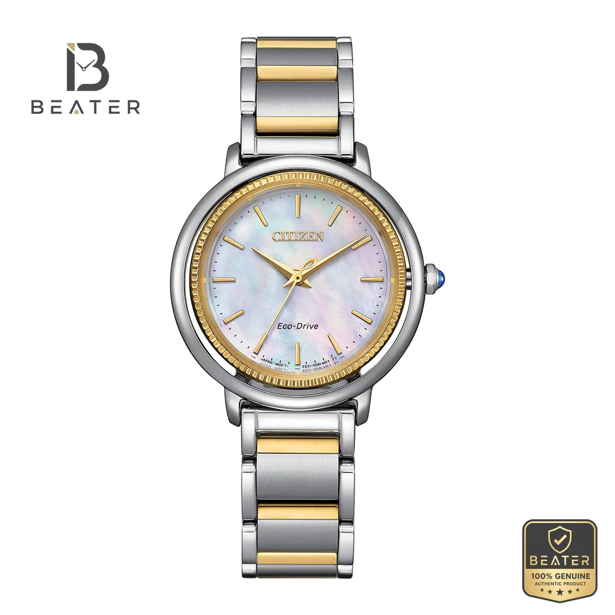 Citizen EM1104-83D Women's Watch Front Dial View - Beater Main image