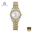 Citizen EU6066-59A Women's Watch Mother of Pearl Dial Front View - Beater