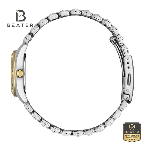 Citizen EU6066-59A Women's Stainless Steel Bracelet & Clasp Detail - Beater