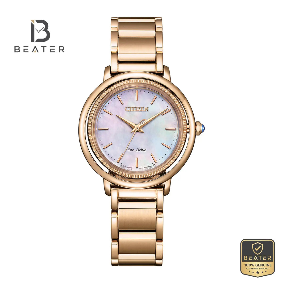 Citizen L Arcly EM1103-86Y Women's Watch Front Dial View - Beater Main image