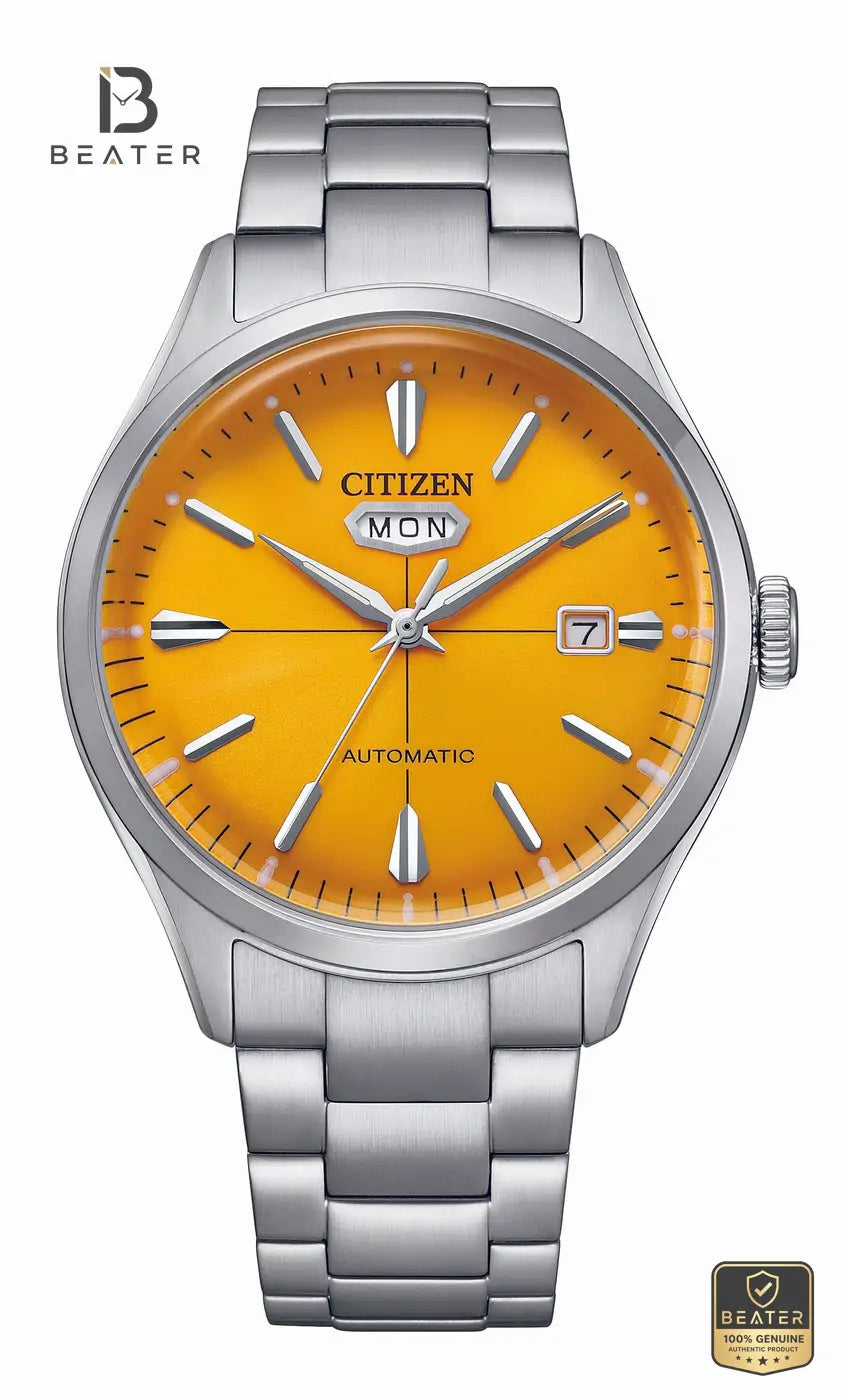 CITIZEN NH8391-51Z Men's Stainless Steel Strap Watch Front Dial View - Beater Main image