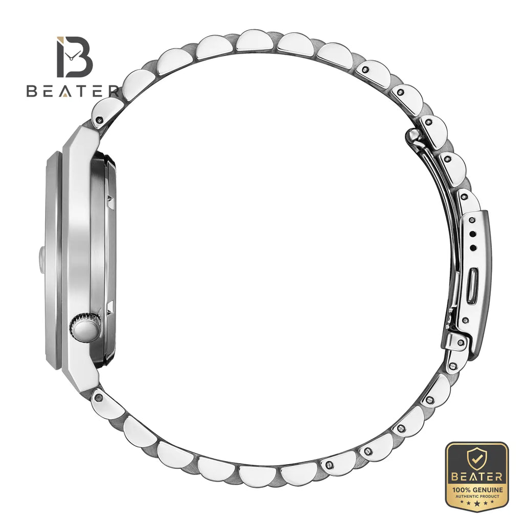 CITIZEN NJ0151-88X Stainless Steel Bracelet & Clasp Detail - Beater