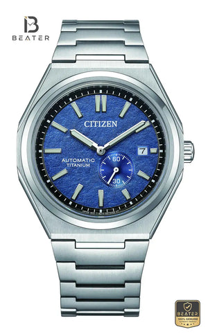 CITIZEN NJ0180-80L Men's Blue Dial Watch Front View - Beater