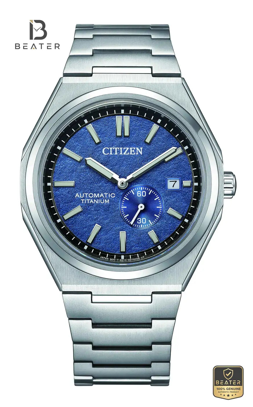 CITIZEN NJ0180-80L Men's Blue Dial Watch Front View - Beater