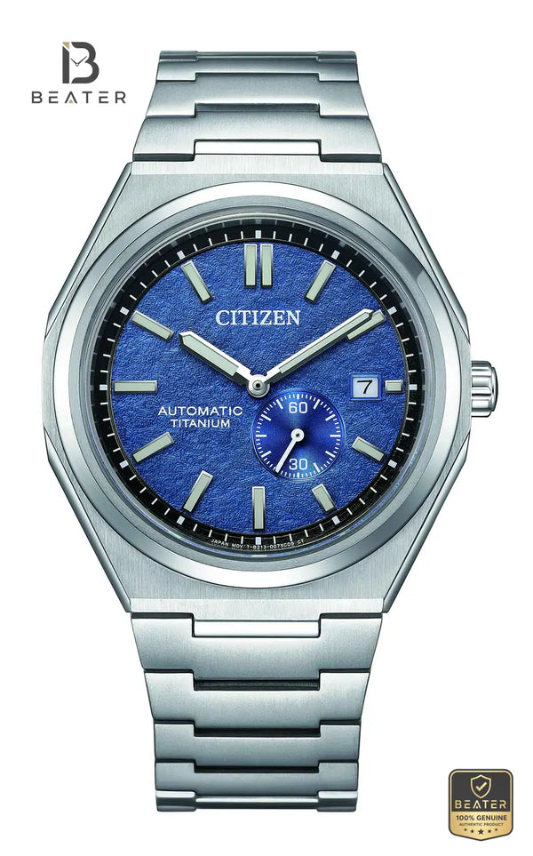 CITIZEN NJ0180-80L Men's Blue Dial Watch Front View - Beater