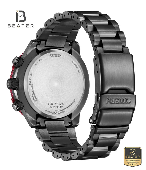 Citizen Promaster CB5009-55E Stainless Steel Bracelet & Clasp Detail - Beater
