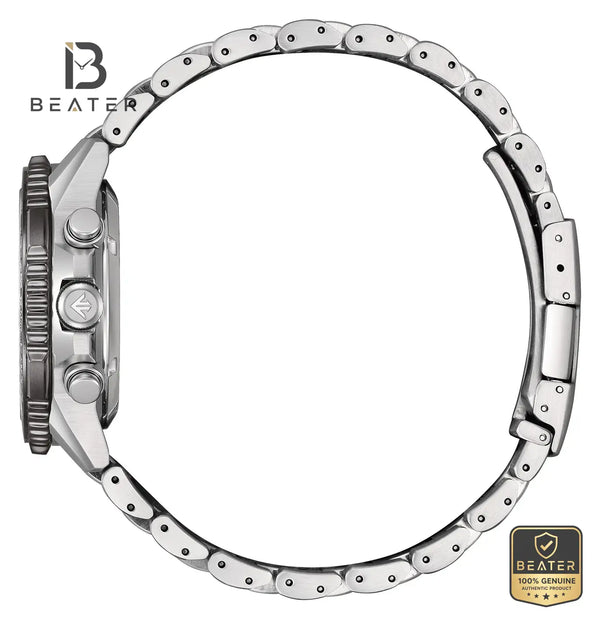 Citizen Promaster Sky CA4664-60W DLC Coated Case & Bezel Profile - Beater