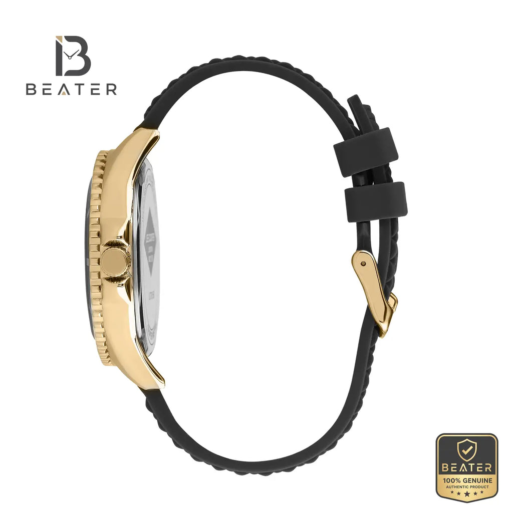 Lee Cooper LC07361.451 Men's Rose Gold Case & Bezel Profile - Beater