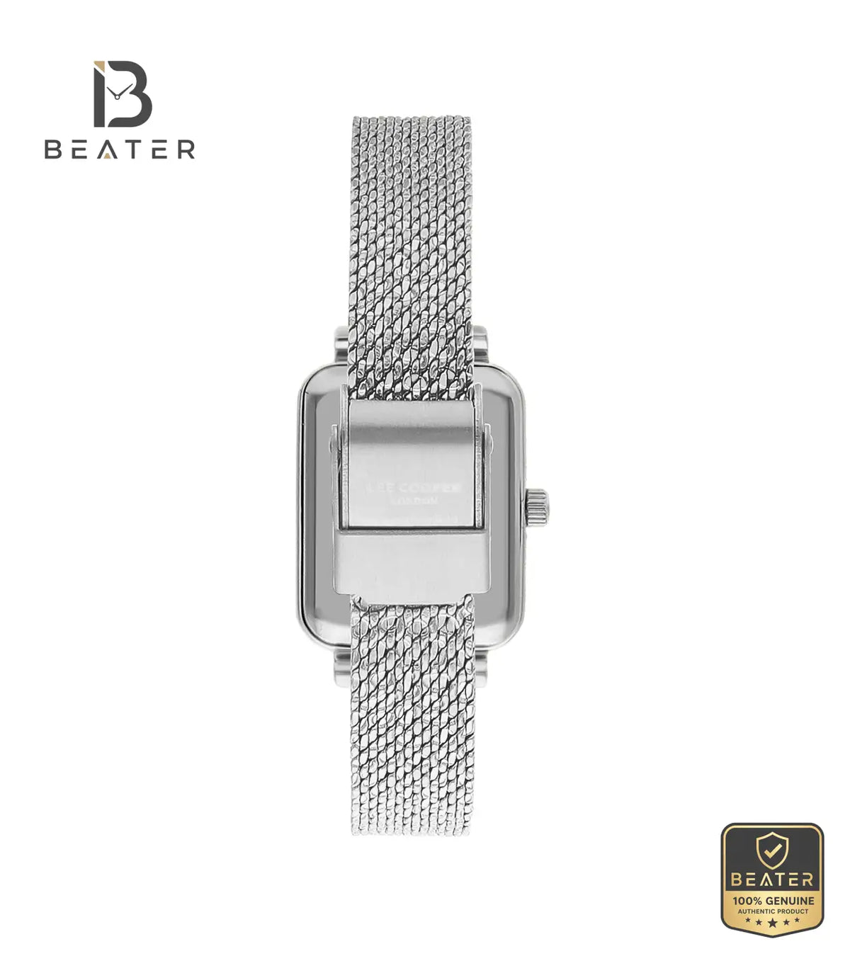 Lee Cooper LC07815.380 Silver Mesh Bracelet & Clasp Detail - Beater