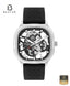 Lee Cooper LC07973.351 Men's Black Square Dial Watch Front View - Beater