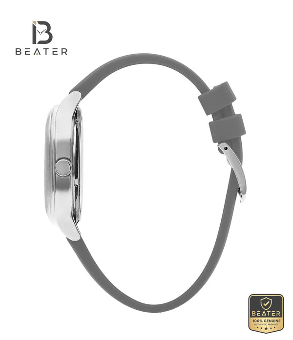 Lee Cooper LC07973.366 Grey Square Super Metal Case & Bezel Profile - Beater