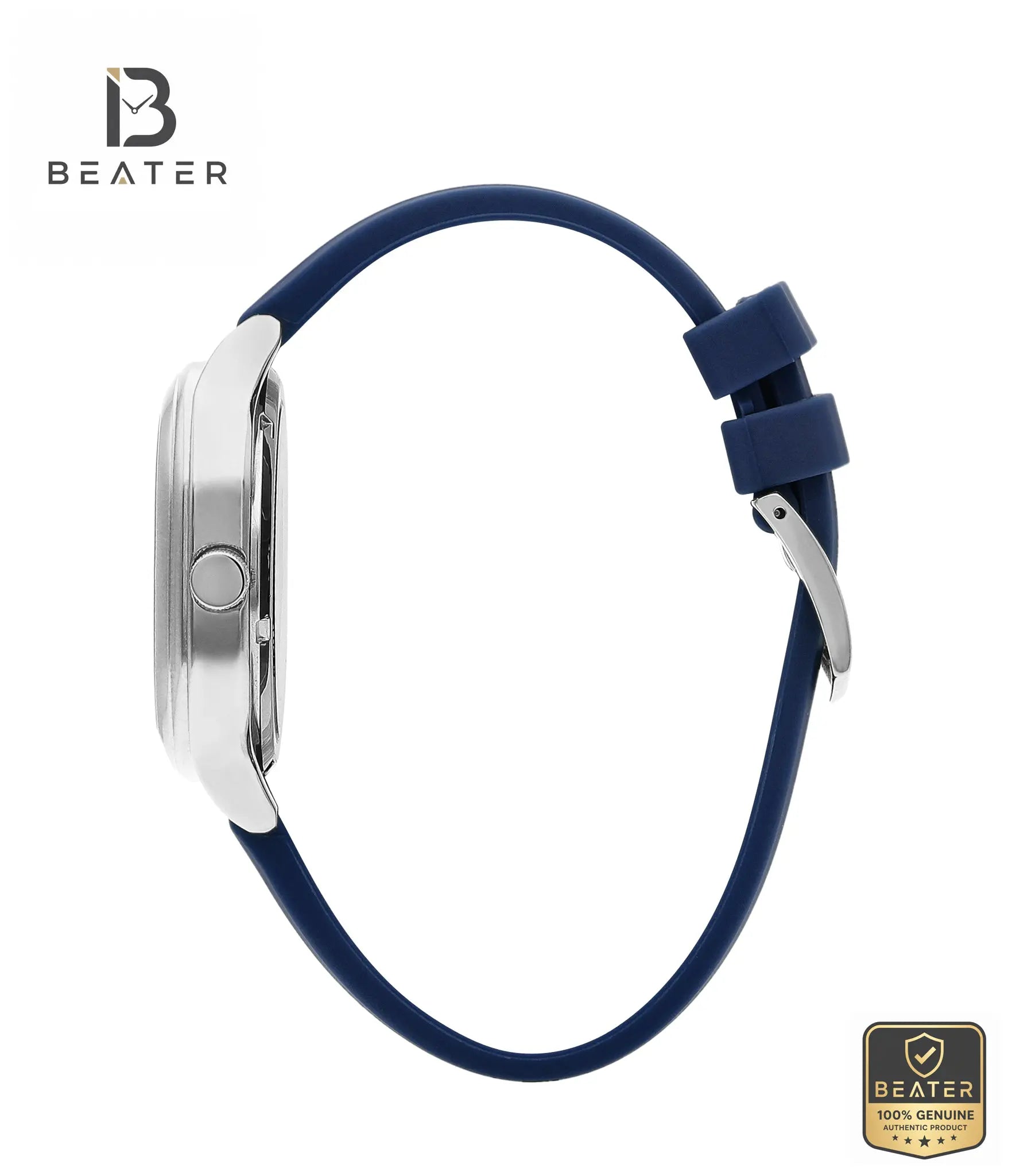 Lee Cooper LC07973.399 Men's Dark Blue Silicon Strap Watch Secondary image