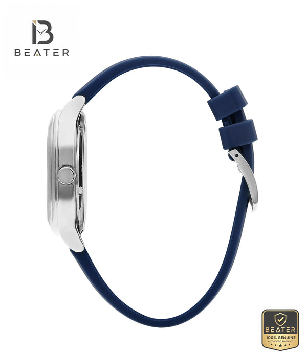 Lee Cooper LC07973.399 Dark Blue Square Dial Case Profile - Beater