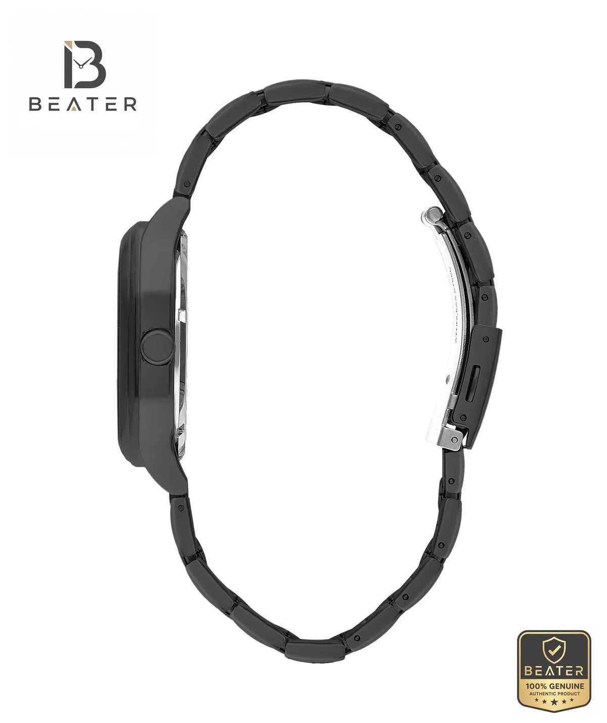 Lee Cooper LC07974.050 Gun Metal Case and Band Profile - Beater