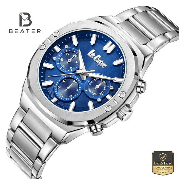Lee Cooper LC07991.390 Dark Blue Dial Case & Bezel Profile - Beater