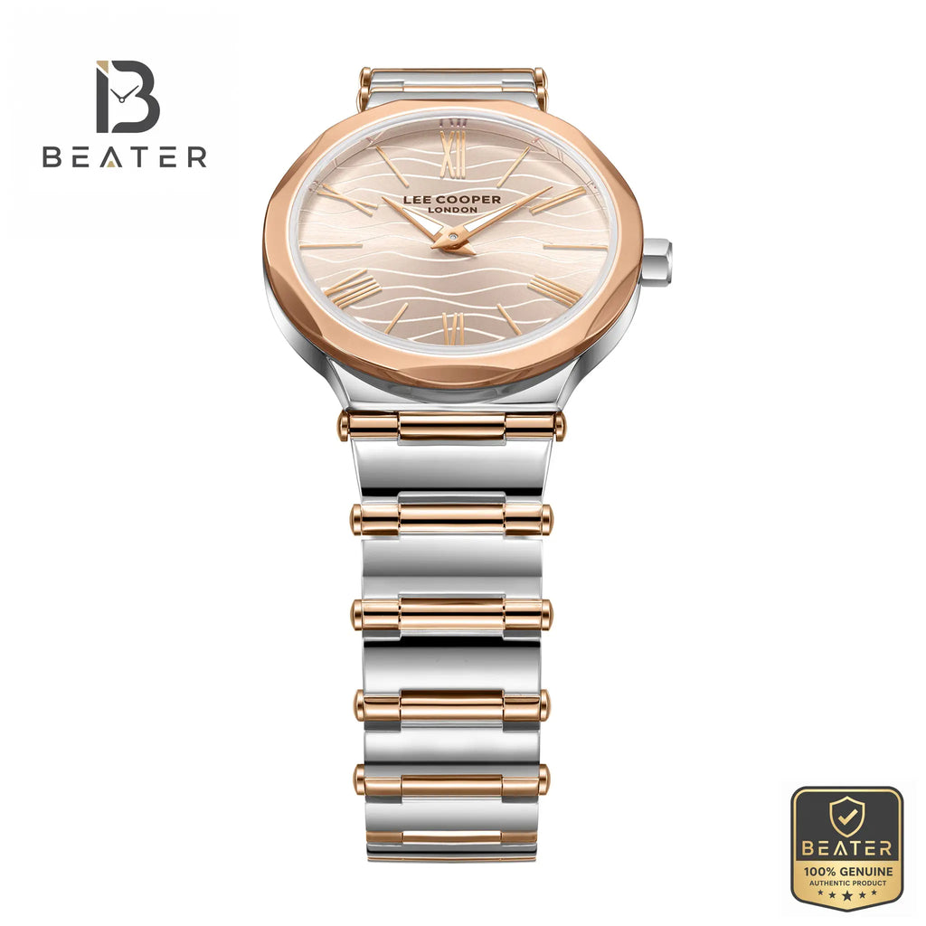 Lee Cooper LC08000.560 Women's Metal Band Watch Detail View - Beater