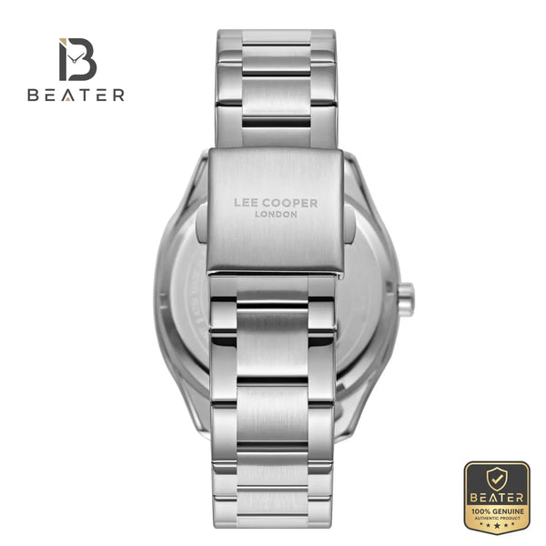 Lee Cooper LC08007.530 Silver Metal Band and Clasp Detail - Beater