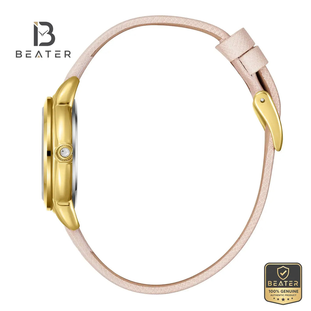 Lee Cooper LC08025.120 Powder Leather Strap & Clasp Detail - Beater