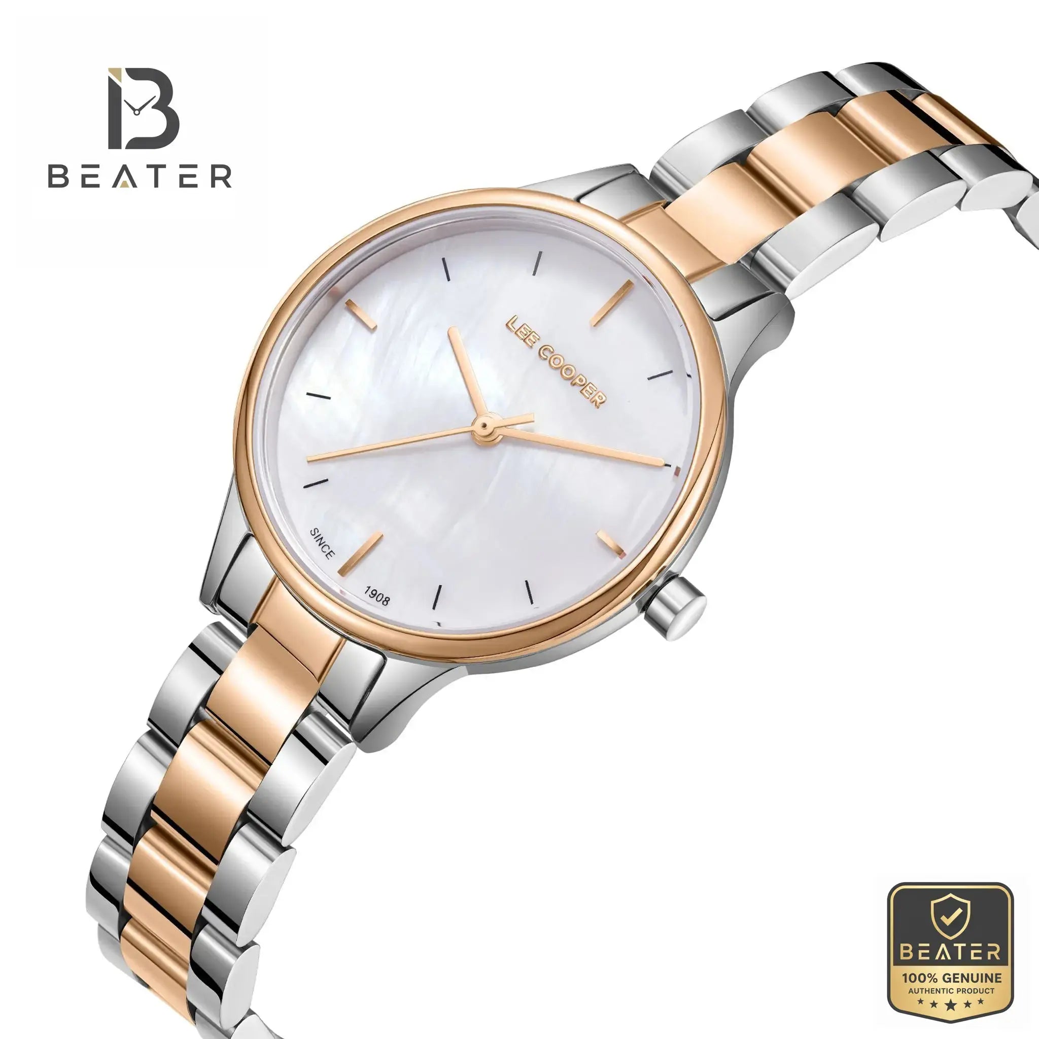 Lee Cooper LC08080.520 Women's MOP Metal Bracelet Watch Secondary image