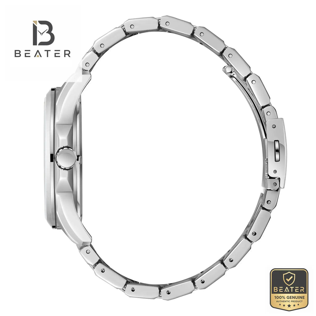 Lee Cooper LC08105.350 Men's Metal Band and Watch Detail - Beater
