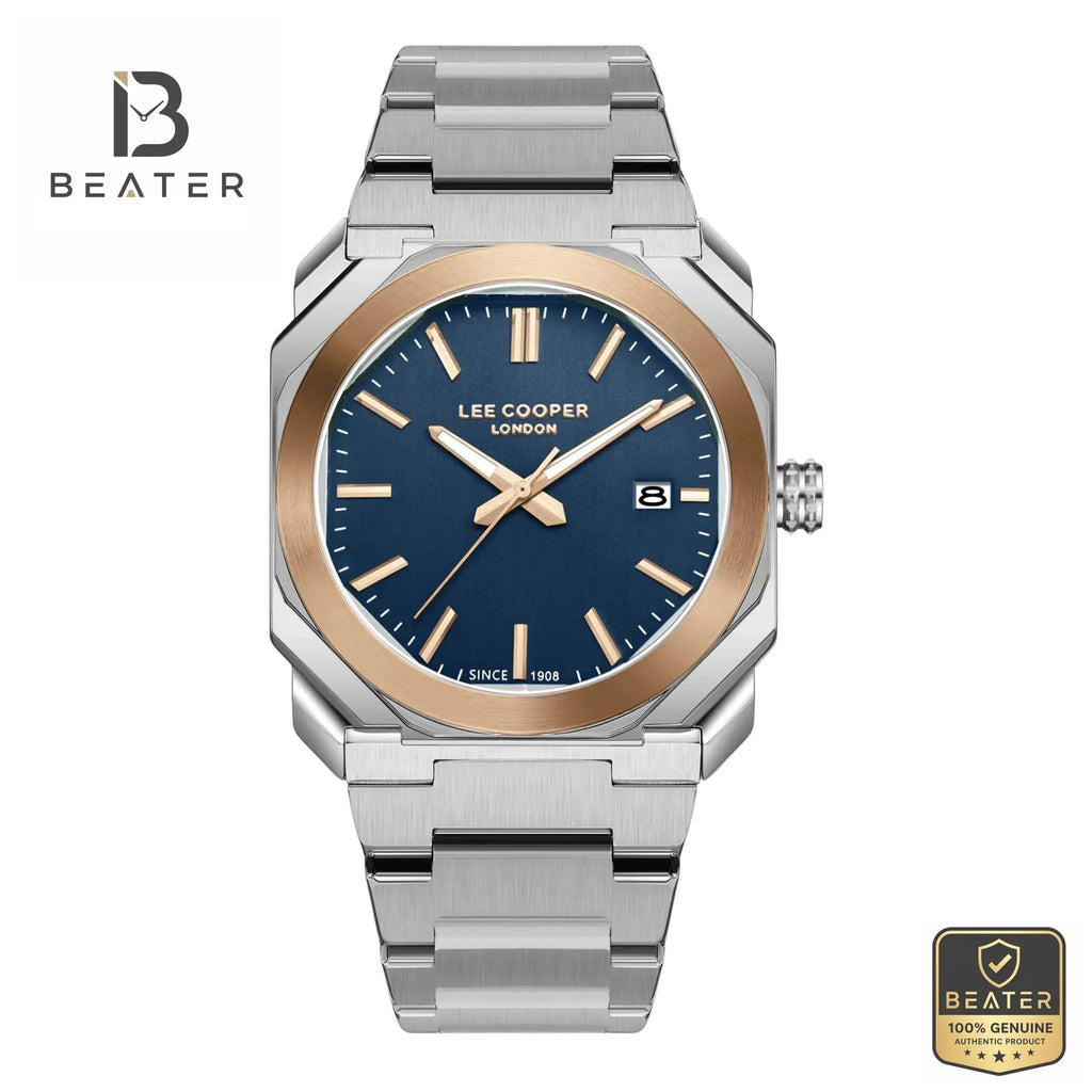 Lee Cooper LC08185.590 Men's Dark Blue Watch Front Dial View - Beater