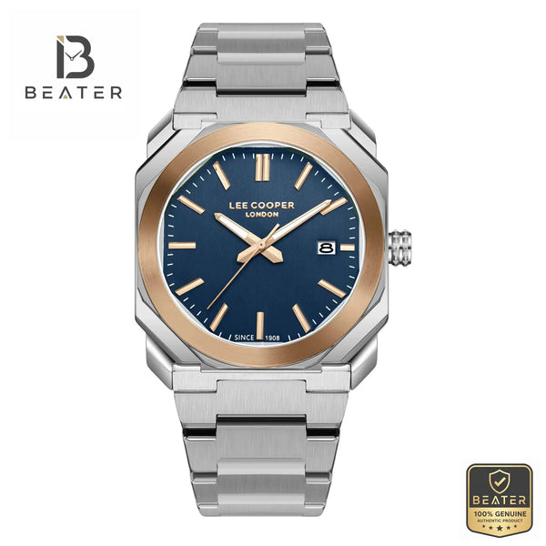 Lee Cooper LC08185.590 Men's Dark Blue Watch Front Dial View - Beater