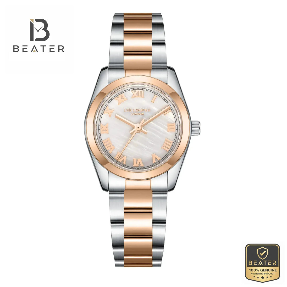 Lee Cooper LC08190.520 Women's MOP Dial Watch Front View - Beater Main image