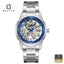 Lee Cooper LC08197.390 Men's Dark Blue Dial Watch Front View - Beater