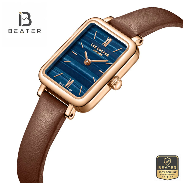 Lee Cooper LC08208.494 Blue Malakyt Square Case Profile - Beater