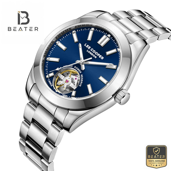 Lee Cooper LC08228.390 Men's Silver Metal Watch Case Profile - Beater
