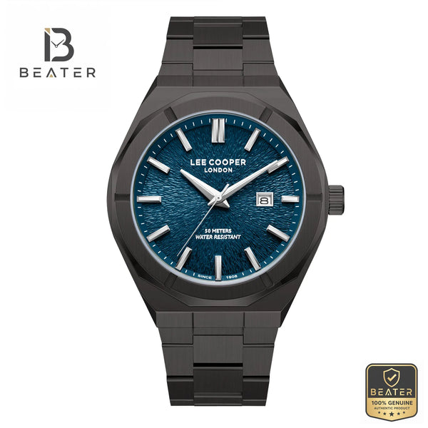 Lee Cooper LC08234.090 Men's Watch Dark Blue Dial Front View - Beater