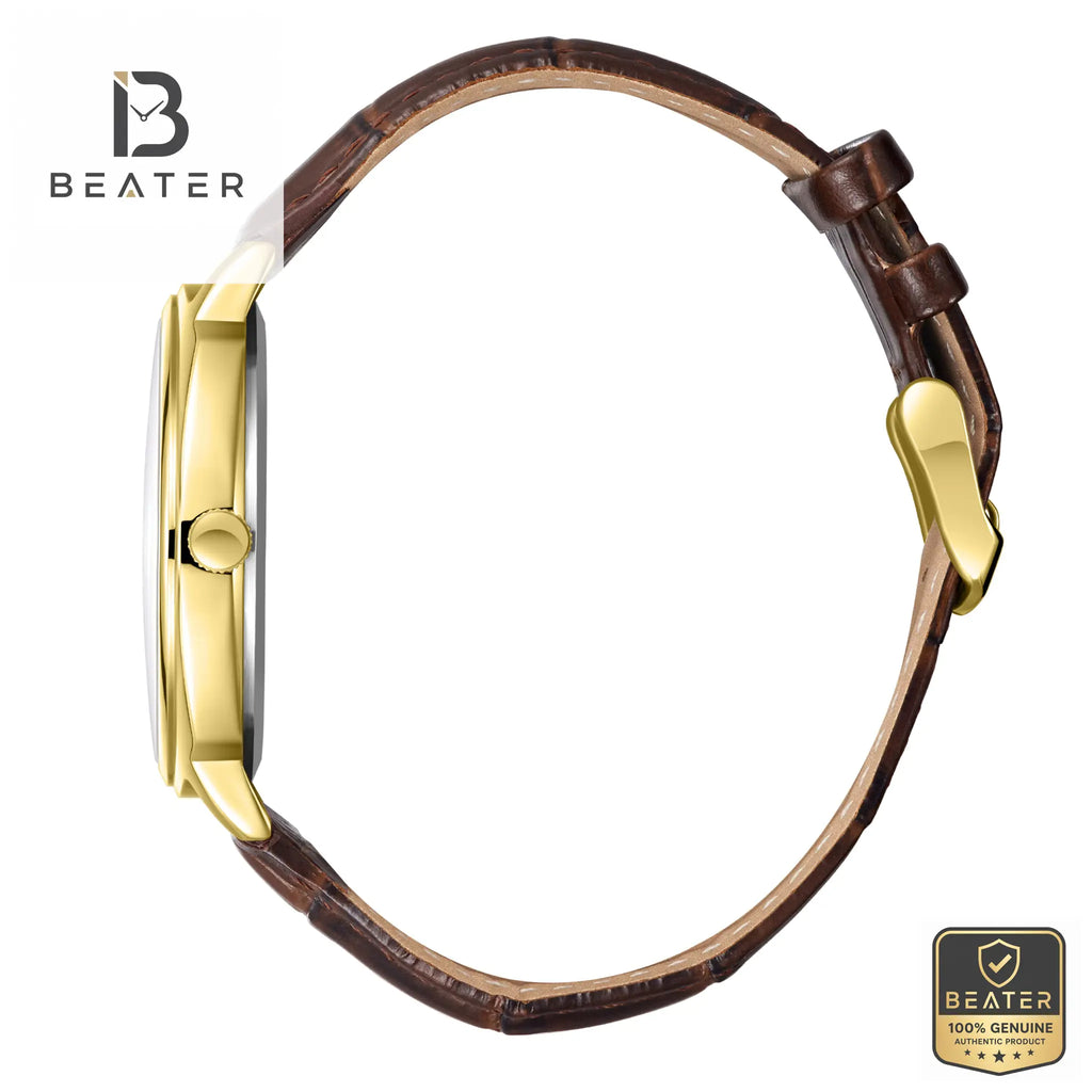 Lee Cooper LC08248.172 Men's Leather Strap & Detail - Beater