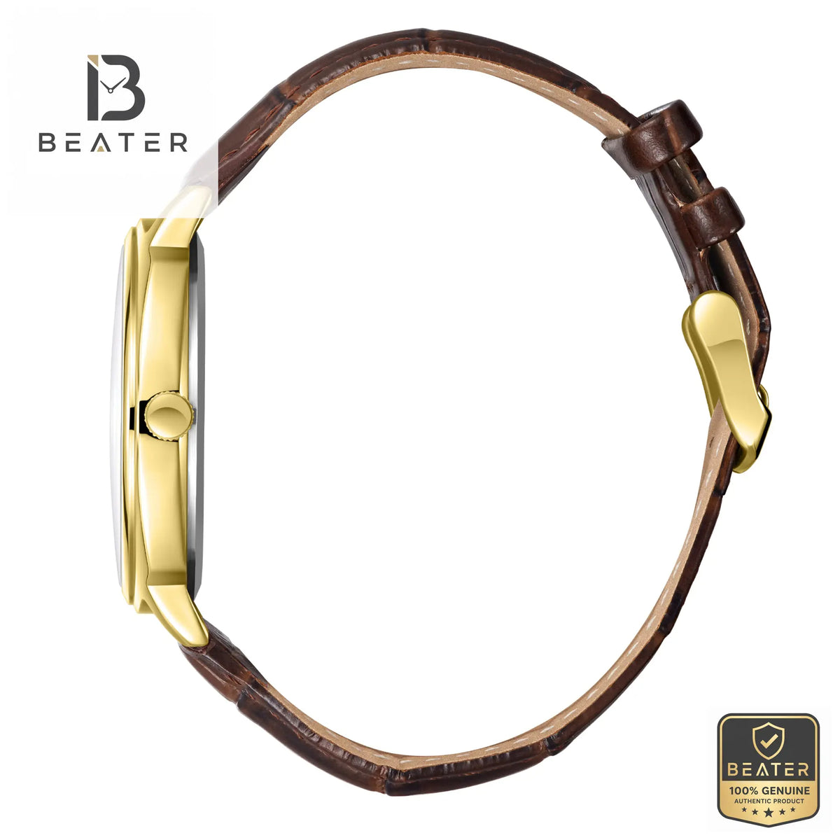 Lee Cooper LC08248.172 Men's Leather Strap & Detail - Beater