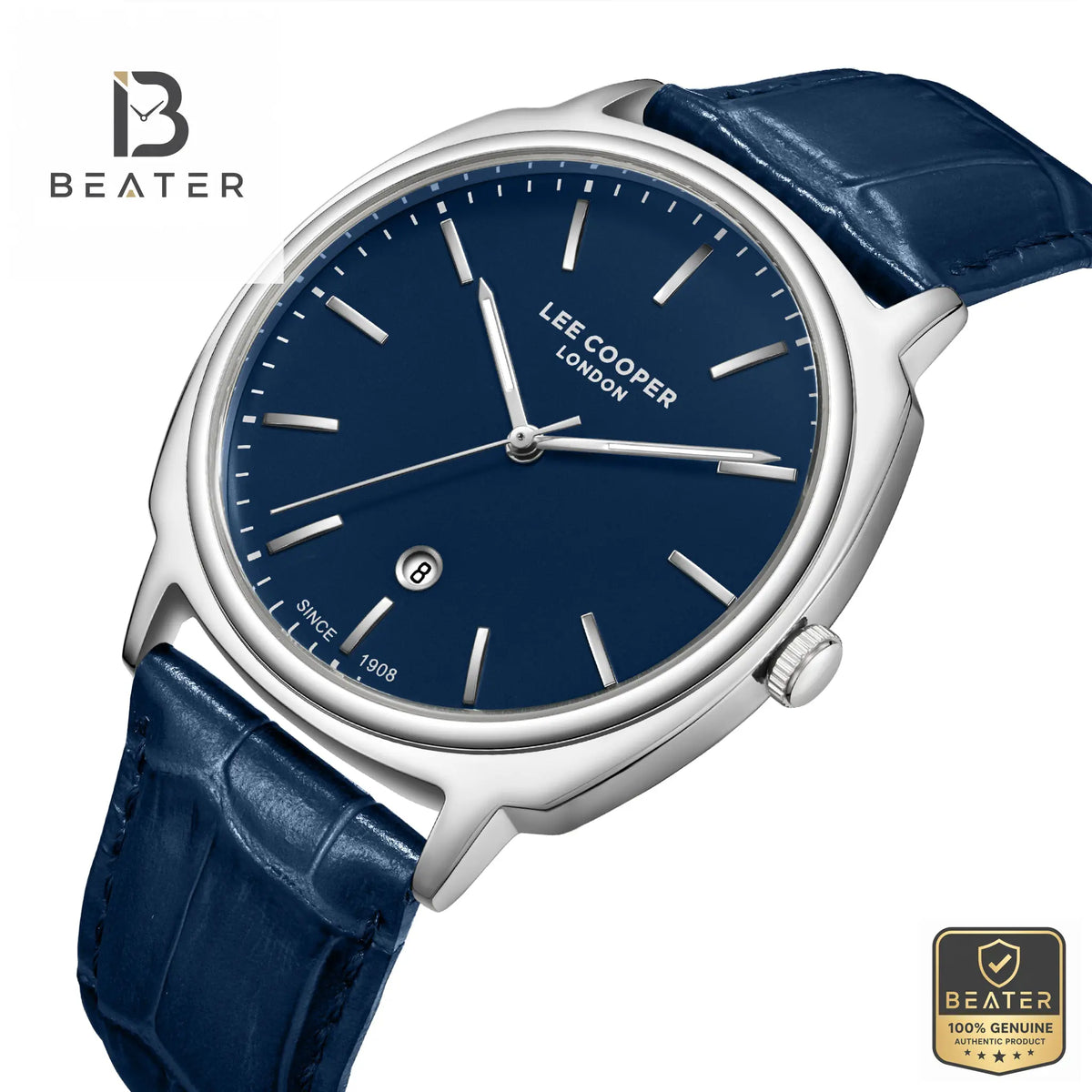 Lee Cooper LC08248.399 Dark Blue Case & Bezel Profile - Beater