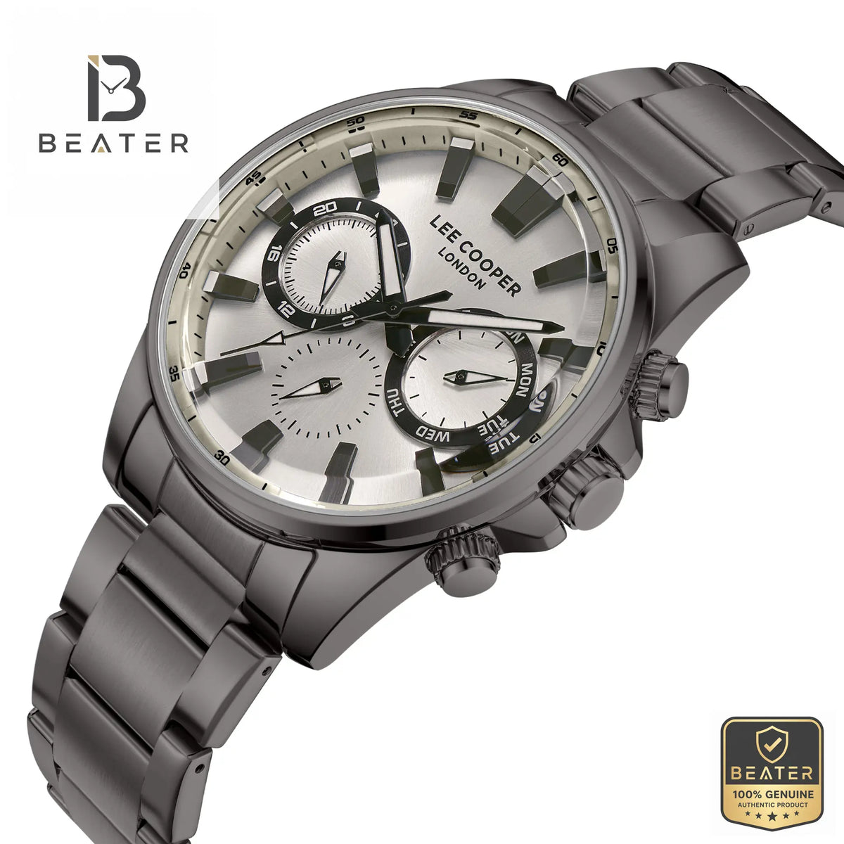 Lee Cooper LC08253.060 Gray Case & Bezel Profile - Beater