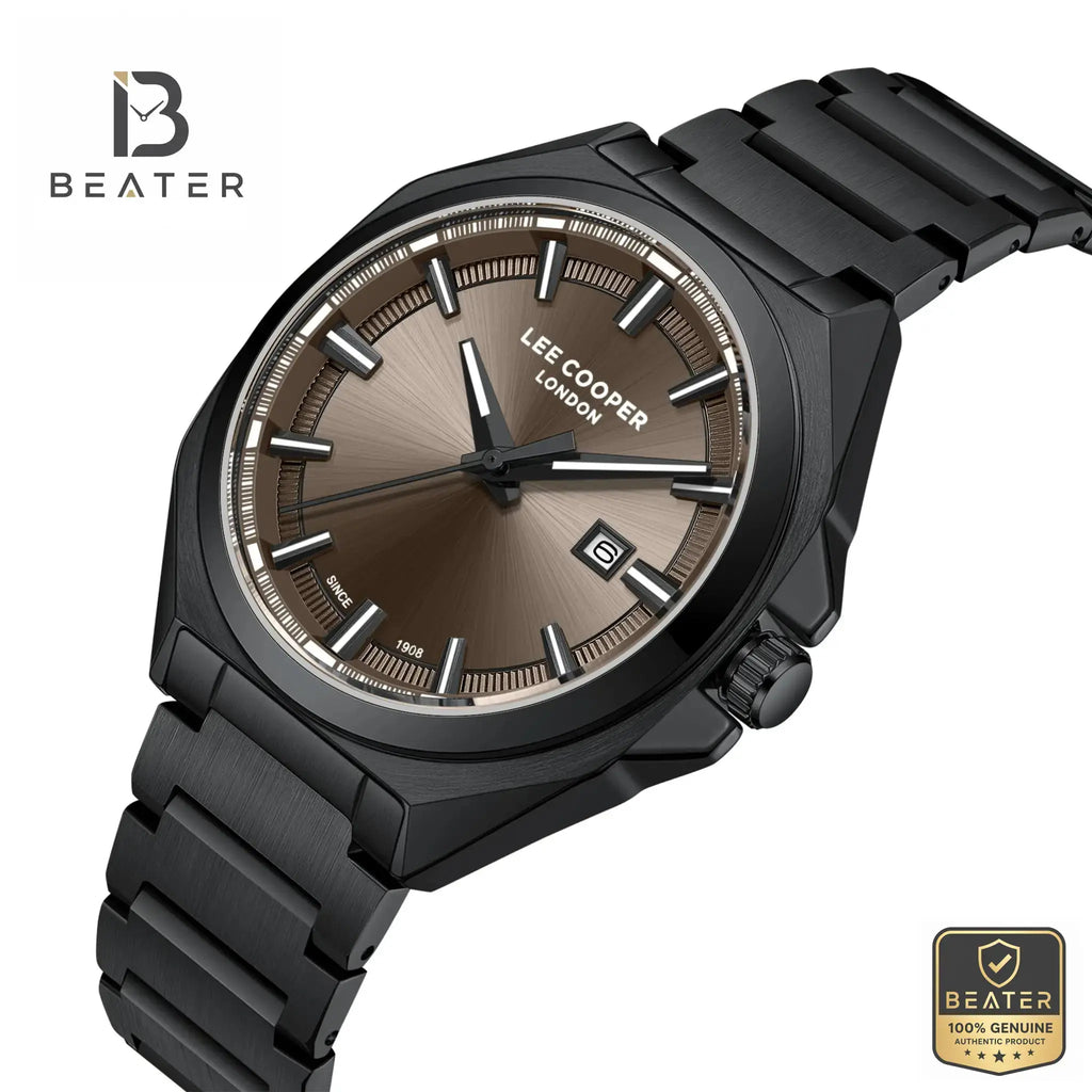 Lee Cooper LC08271.660 Grey Dial Black Case Profile - Beater