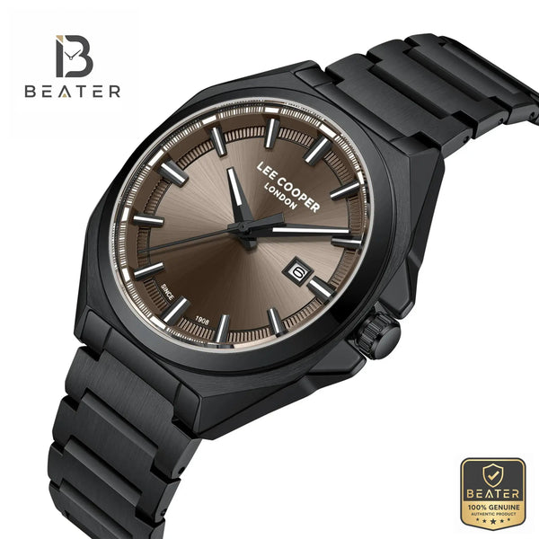 Lee Cooper LC08271.660 Grey Dial Black Case Profile - Beater