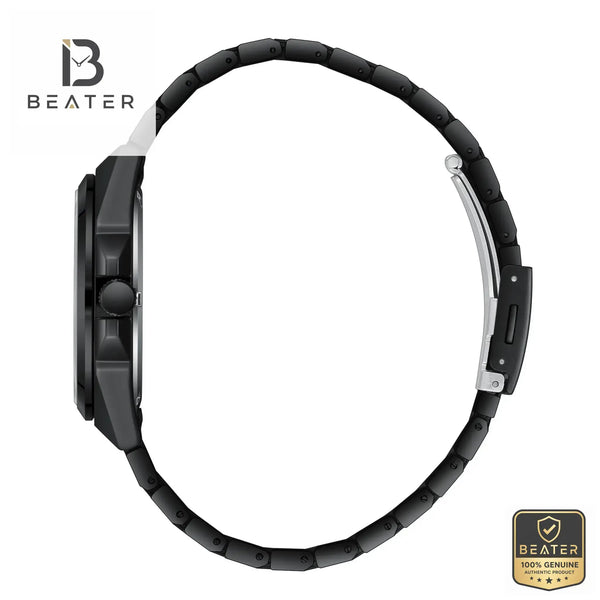 Lee Cooper LC08271.660 Men's Black Metal Band Detail - Beater