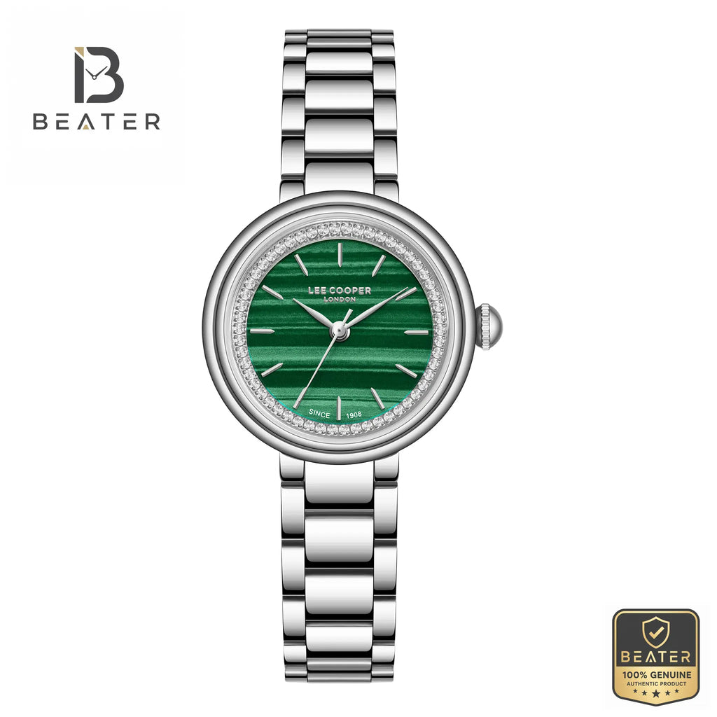 Lee Cooper LC08279.370 Women's Watch Front Dark Green Malakyt Dial View - Beater